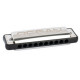 CASCHA OCEAN ROCK BLUES HARMONICA BLACK IN C DIATONIC HH 2327 (До)