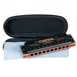 CASCHA PROFESSIONAL BLUES HARMONICA IN F DIATONIC HH 2221 (F)