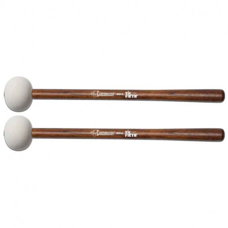 Vic Firth MB4H Corpsmaster Marching Bass Extra Large Head Hard Mallets