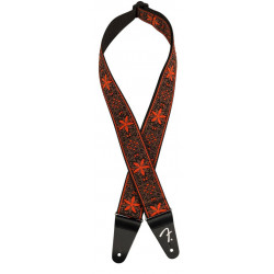 FENDER STRAP 2" PASADENA WOVEN ORANGE SNOWFLAKE