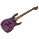 SOLAR GUITARS A1.6FDPB-FF FLAME DEEP PURPLE BURST MATTE