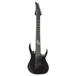 SOLAR GUITARS A1.8ABOP-FF BLACK OPEN PORE