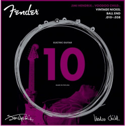 FENDER JIMI HENDRIX VOODOO CHILD 10-38 ELECTRIC GUITAR STRINGS