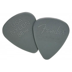 FENDER 351 SHAPE NYLON PICKS 0.88 12 PACK DARK GRAY