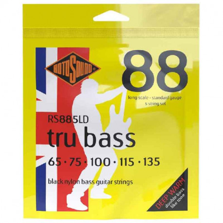 Rotosound RS885LD Tru Bass 88 Nylon 65-135 Tapewound 5-String