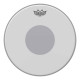 ﻿REMO Controlled Sound Coated Black Dot Drumhead - Bottom Black Dot 12"