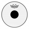 REMO Clear Controlled Sound Top Black Dot 8"