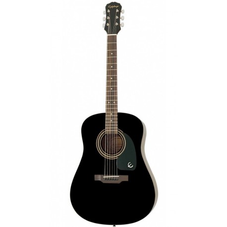 EPIPHONE DR-100 EBONY CH HDWE