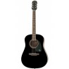 EPIPHONE DR-100 EBONY CH HDWE