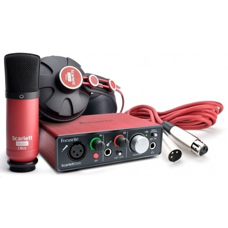 FOCUSRITE SCARLETT SOLO STUDIO PACK