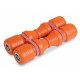 Latin Percussion Duoshake LP441L Loud Orange