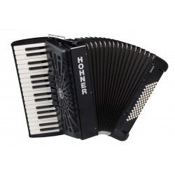 Hohner Bravo III 72 Black A16622 SilentKey