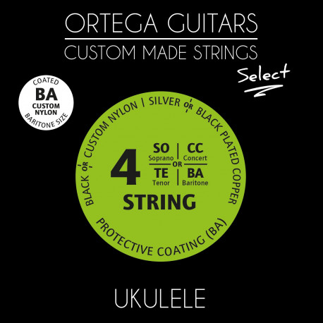 Ortega Custom Select Custom Nylon UKS-BA