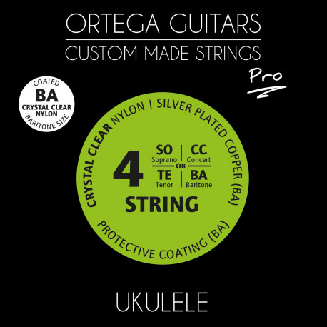 Ortega Custom Pro Crystal Nylon UKP-BA