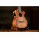Ortega Earth RUDAWN-CE Concert Ukulele Okoume Preamp Dawn Sunburst