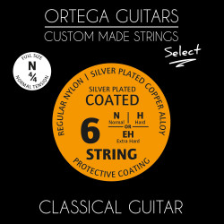 Ortega Custom Select Coated Regular Nylon NYS44N Normal Tension