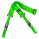 DIMARZIO 2 INCH NYLON CLIPLOCK NEON GREEN