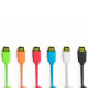 ﻿DJ Techtools Chroma Cables USB-C to USB-B (Red)