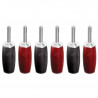 Audioquest SPC 1007 Series Banana Silver Set 6