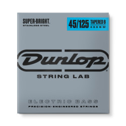Dunlop DBSBS45125T Super Bright Steel Tapered