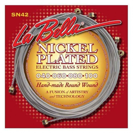 La Bella Nickel Round Wound SN42B, 40-128