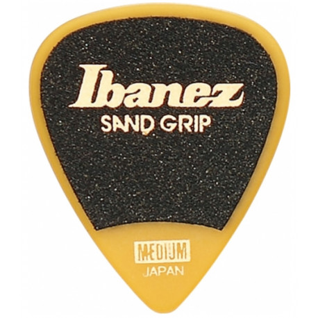 IBANEZ PA14MSG-YE WIZARD MEDIUM SAND GRIP PICK YELLOW