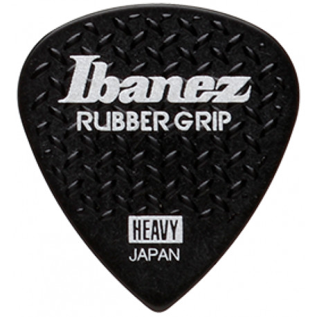 IBANEZ PA16HRG-BK WIZARD RUBBER GRIP HEAVY PICK BLACK