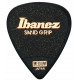 IBANEZ PA14MSG-BK WIZARD MEDIUM SAND GRIP PICK BLACK