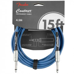 Fender Cable Contour Series 4,5m (Lake Placid Blue)