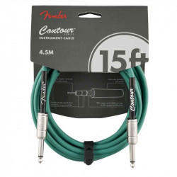 Fender Cable Contour Series 4,5m (Sherwood Green)