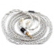 Knowledge Zenith Silver & Blue Cable 2pin (C) 90-8