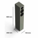 Tone Factory Speaker L (Terracotta Red)