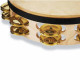 Latin Percussion Professional Double Row With Head LP384-BR (10") Brass