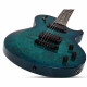 Schecter Solo-II Standard (Ocean Blue Burst Burl)