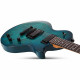 Schecter Solo-II Standard (Ocean Blue Burst Burl)