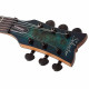 Schecter Solo-II Standard (Ocean Blue Burst Burl)