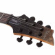 Schecter C-1 Standard (Black Fade Burst Burl)