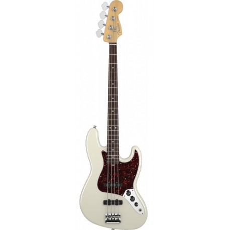 FENDER AMERICAN STANDARD JAZZ BASS RW Olympic White