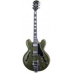 GIBSON ES-355 OLIVE DRAB GREEN w/Bigsby LIMITED RUN.