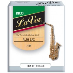 D`ADDARIO La Voz - Alto Sax Soft - 10 Pack