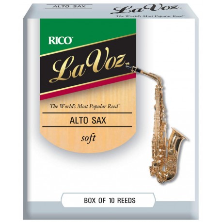 D`ADDARIO La Voz - Alto Sax Soft - 10 Pack