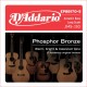 D`ADDARIO EPBB170-5 ACOUSTIC BASS PHOSPHOR BRONZE 5 STRING