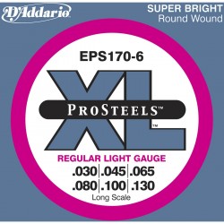 D`ADDARIO EPS170-6 PRO STEELS LIGHT 6 STRING 32-130