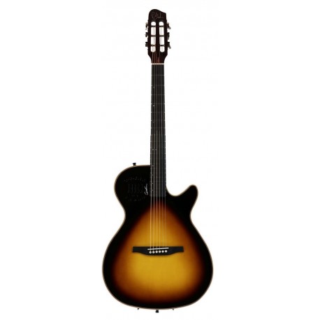 GODIN 035953 - Multiac Steel Duet Ambiance Sunburst HG with Bag