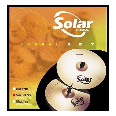 SABIAN Solar First Pack (05001)