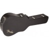FENDER DREADNOUGHT ACOUSTIC GUITAR CASE BLACK FLAT TOP