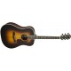 FENDER PM-1 PARAMOUNT DELUXE DREADNOUGHT SUNBURST