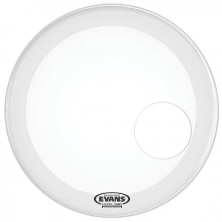 EVANS BD22RSW 22" EQ3 RESO SMOOTH WHITE