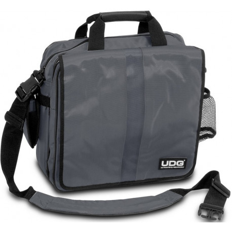 UDG ULTIMATE COURIERBAG DELUXE STEEL GREY/ORANGE U9448