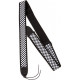 FENDER 2' NYLON CHECKER BOARD STRAP BLACK/WHITE